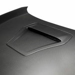 Load image into Gallery viewer, Seibon OEM-style Dry Carbon Fiber hood for 2017-2021 Honda Civic Type R - Matte - image 3
