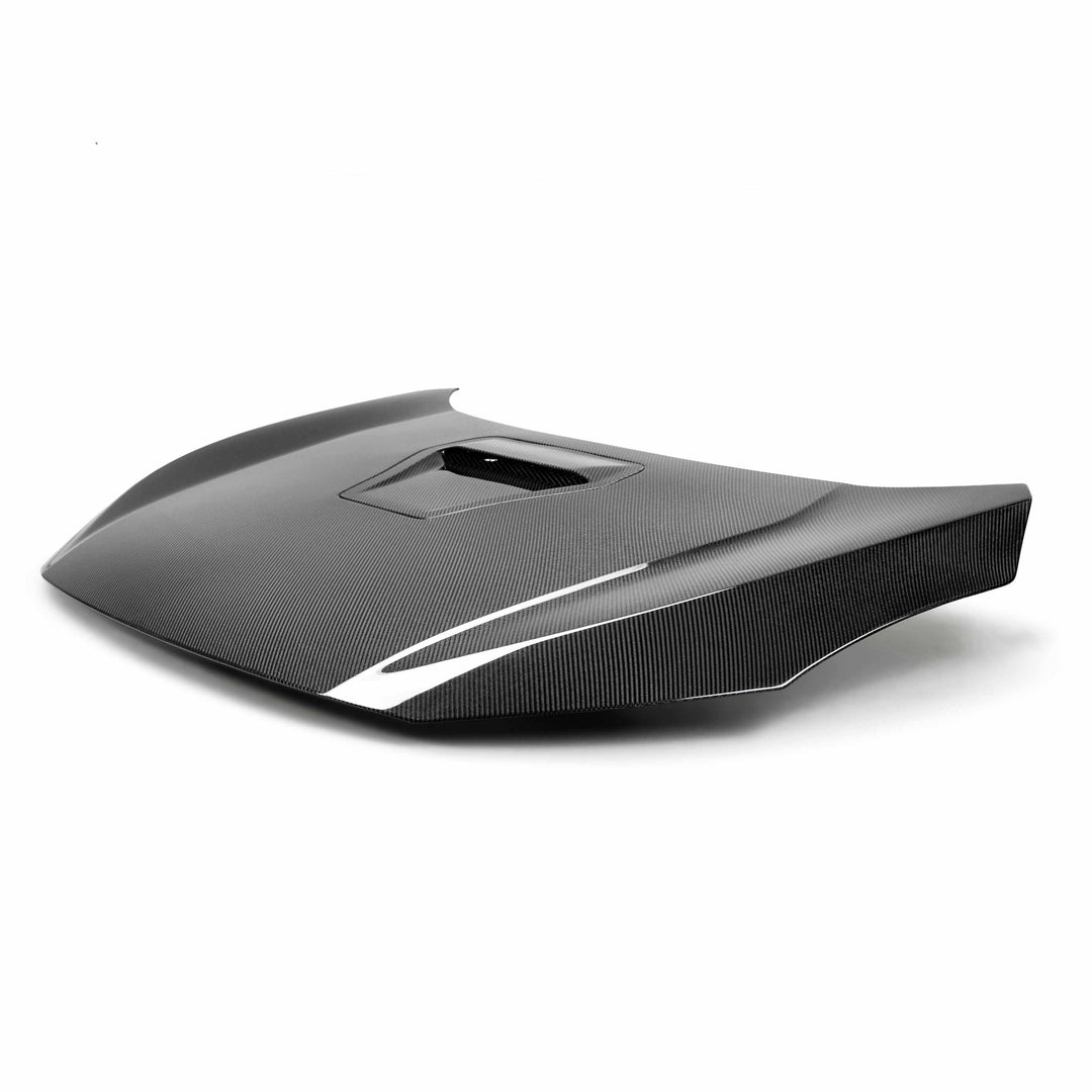 Seibon OEM-Style Carbon Fiber hood for 2017-2021 Honda Civic Type R - image 2