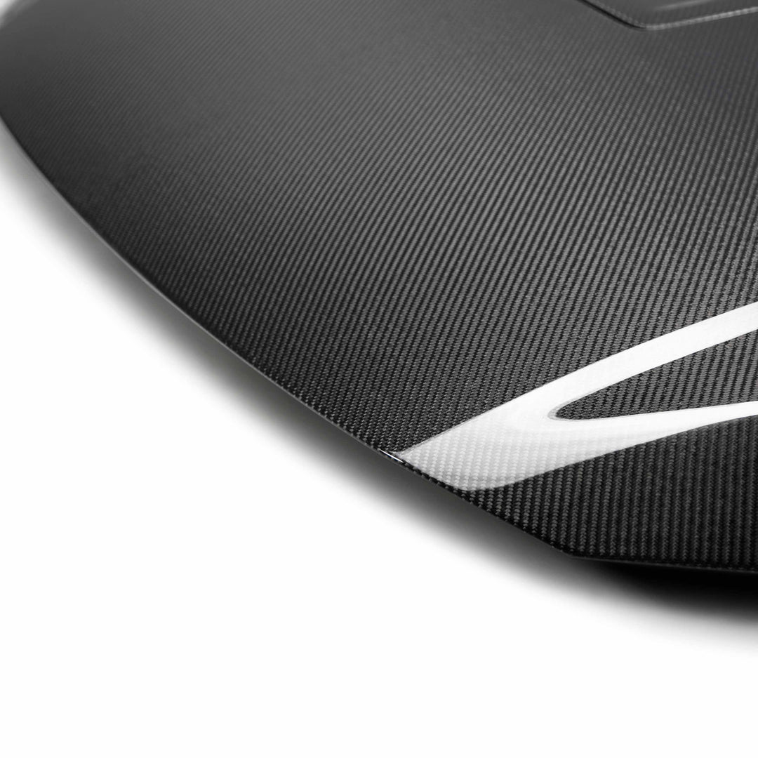 Seibon OEM-Style Carbon Fiber hood for 2017-2021 Honda Civic Type R - image 4