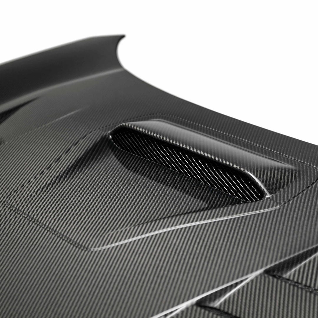 Seibon TS-Style Carbon Fiber hood for 2017-2021 Honda Civic Type R - image 3