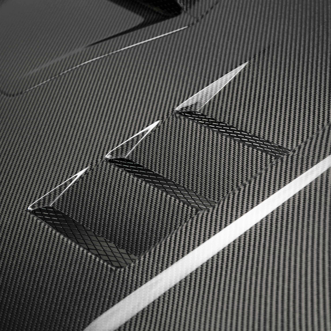 Seibon TS-Style Carbon Fiber hood for 2017-2021 Honda Civic Type R - image 5