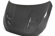 Seibon TS-Style Carbon Fiber hood for 2019-2022 Hyundai Veloster - image 1