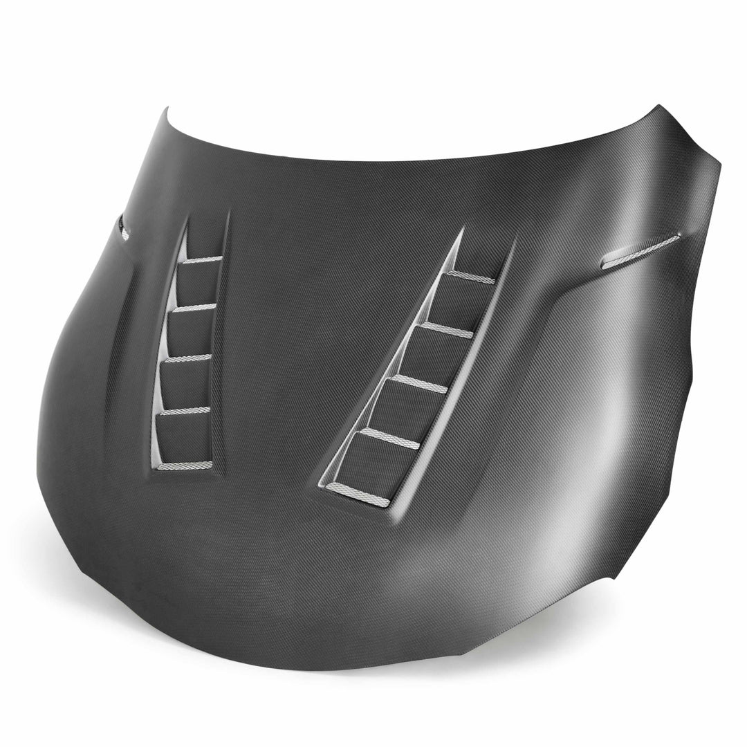 Seibon TS-style DRY Carbon Fiber hood for 2020-2026 Toyota GR Supra - Matte - image 1
