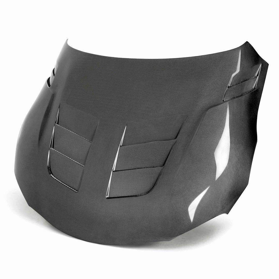 Seibon TSII-style double sided carbon fiber hood for 2020-2026 Toyota GR Supra - image 1