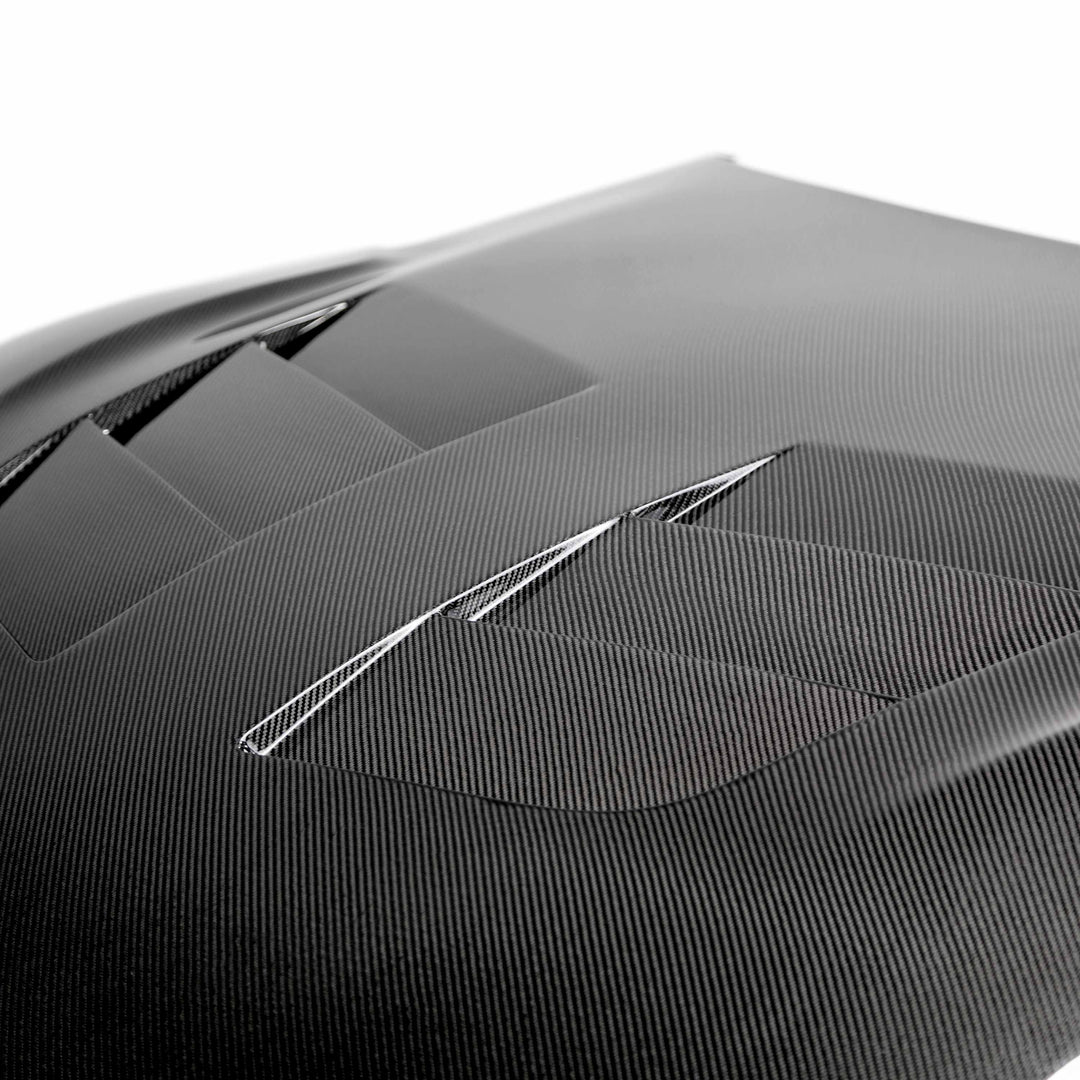 Seibon TSII-style double sided carbon fiber hood for 2020-2026 Toyota GR Supra - image 4