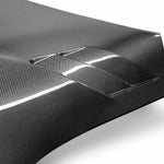 Load image into Gallery viewer, Seibon TSII-style double sided carbon fiber hood for 2020-2026 Toyota GR Supra - image 5
