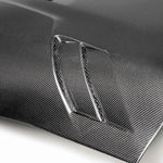 Load image into Gallery viewer, Seibon TSII-style double sided carbon fiber hood for 2020-2026 Toyota GR Supra - image 9
