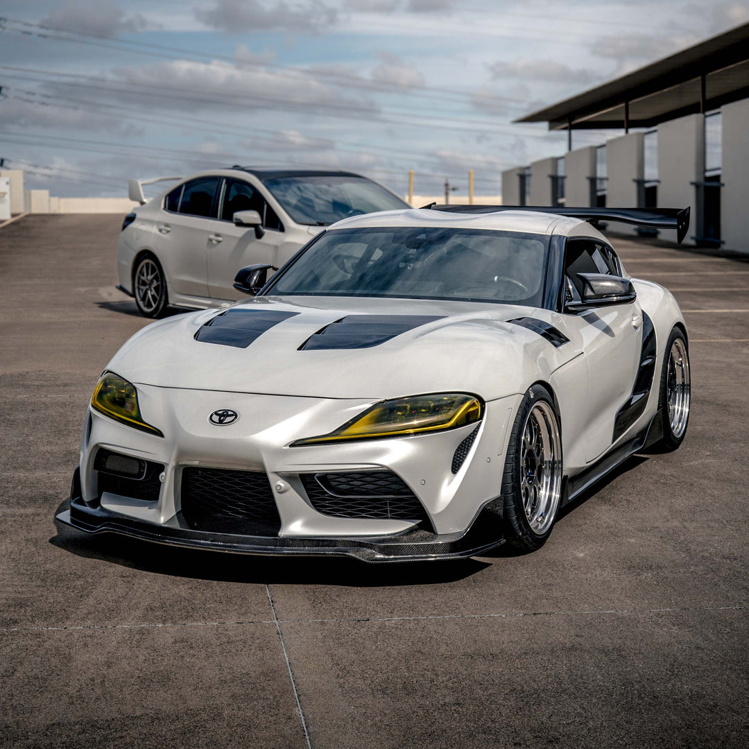 Seibon TSII-style double sided carbon fiber hood for 2020-2026 Toyota GR Supra - image 10