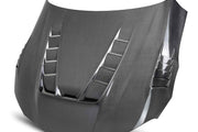Seibon TV-style double sided carbon fiber hood for 2020-2026 Toyota GR Supra - image 1