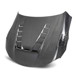 Load image into Gallery viewer, Seibon TV-style double sided carbon fiber hood for 2020-2026 Toyota GR Supra - image 1
