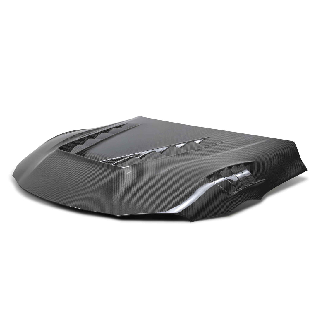 Seibon TV-style double sided carbon fiber hood for 2020-2026 Toyota GR Supra - image 3