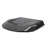Load image into Gallery viewer, Seibon TV-style double sided carbon fiber hood for 2020-2026 Toyota GR Supra - image 3

