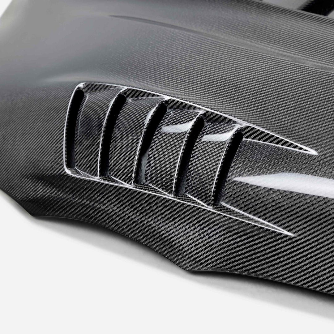 Seibon TV-style double sided carbon fiber hood for 2020-2026 Toyota GR Supra - image 4