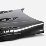 Load image into Gallery viewer, Seibon TV-style double sided carbon fiber hood for 2020-2026 Toyota GR Supra - image 8

