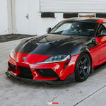 Load image into Gallery viewer, Seibon TV-style double sided carbon fiber hood for 2020-2026 Toyota GR Supra - image 2
