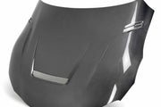 Seibon VS-style double sided carbon fiber hood for 2020-2026 Toyota GR Supra - image 1
