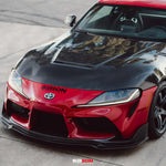 Load image into Gallery viewer, Seibon VS-style double sided carbon fiber hood for 2020-2026 Toyota GR Supra - image 7
