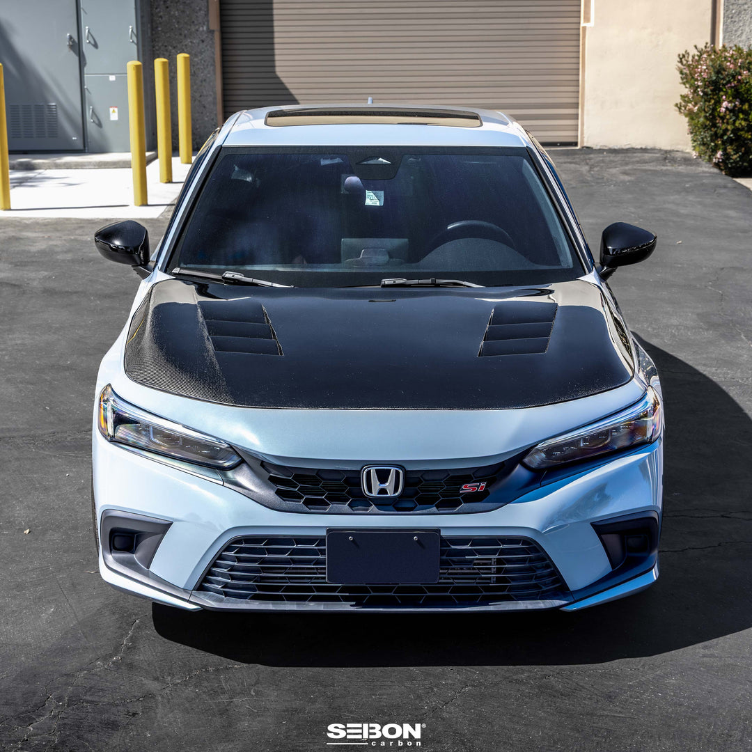 Seibon TS-Style Carbon Fiber Hood for 2022-2026 Honda Civic Sedan / Hatchback - image 6