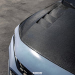 Load image into Gallery viewer, Seibon TS-Style Carbon Fiber Hood for 2022-2026 Honda Civic Sedan / Hatchback - image 9
