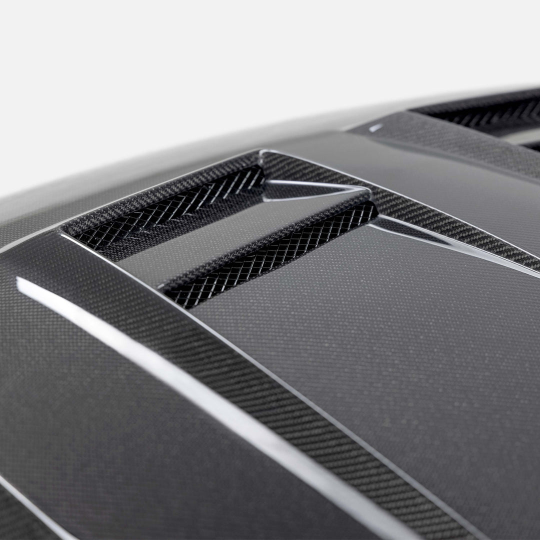 Seibon DV-Style Carbon Fiber hood for 2022-2026 Volkswagen Golf GTI / R - image 7