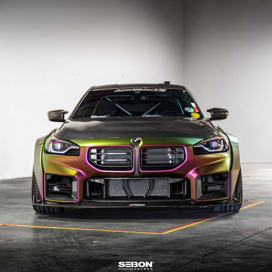 Seibon OEM-Style Double-Sided Carbon Fiber Hood for 2022-2026 BMW G42 2 Series Coupe / G87 M2 - image 6