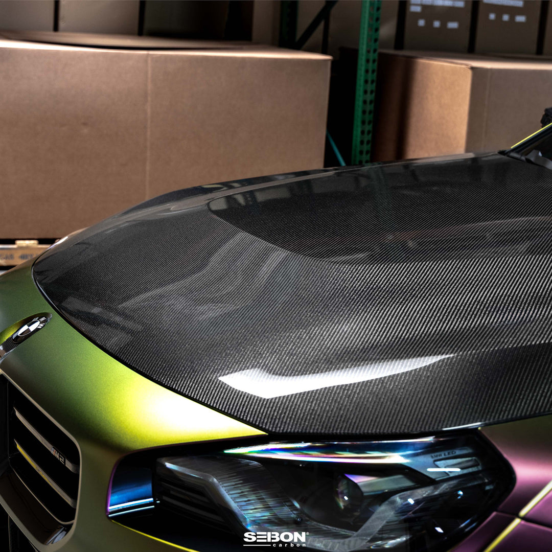 Seibon OEM-Style Double-Sided Carbon Fiber Hood for 2022-2026 BMW G42 2 Series Coupe / G87 M2 - image 11