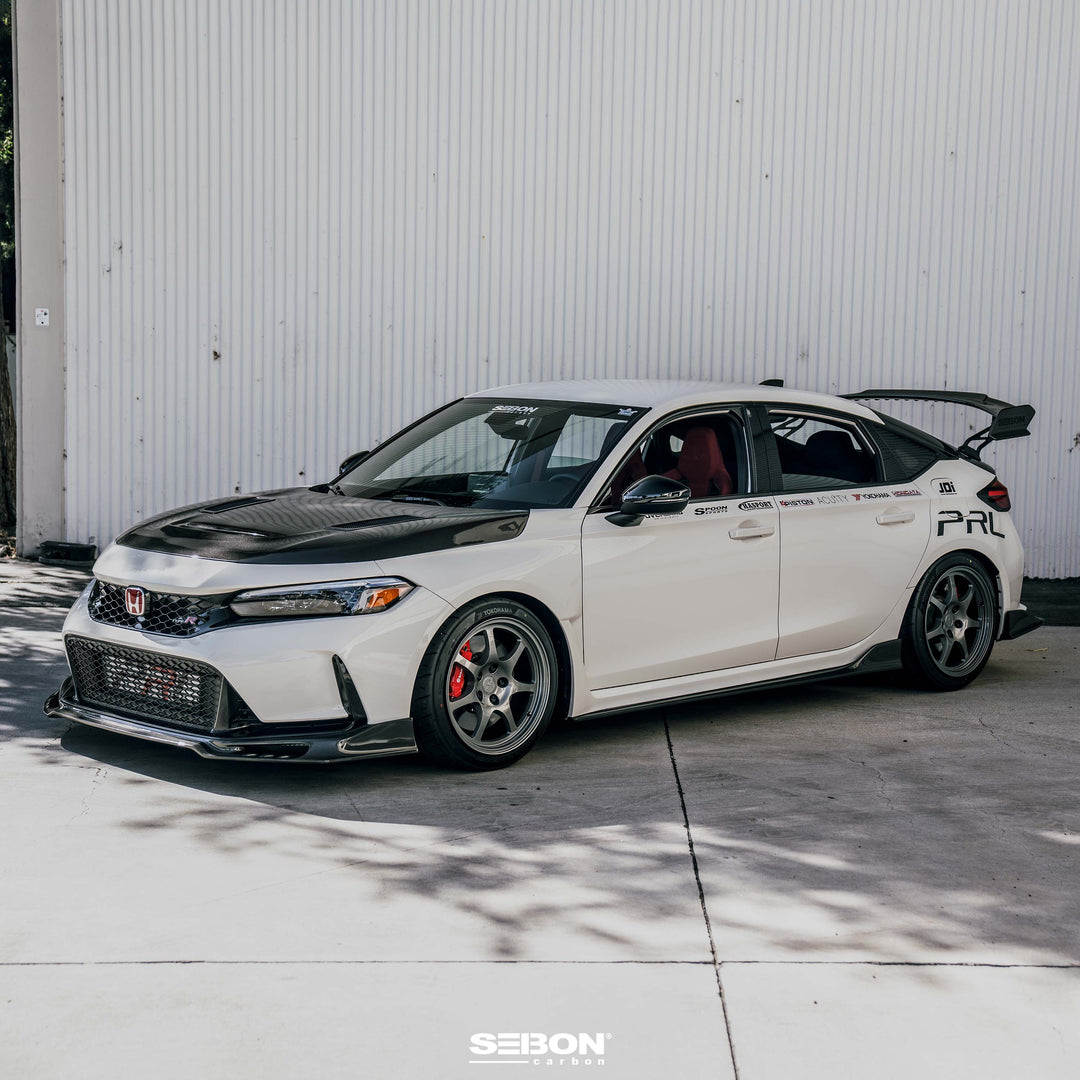 Seibon GT-Style Double Sided Carbon Fiber Hood For 2023-2026 Honda Civic Type R - image 7