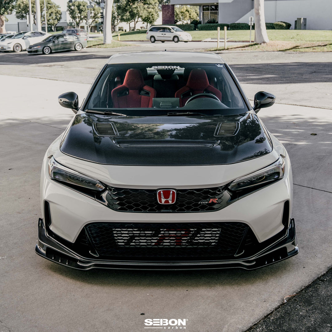 Seibon GT-Style Double Sided Carbon Fiber Hood For 2023-2026 Honda Civic Type R - image 8