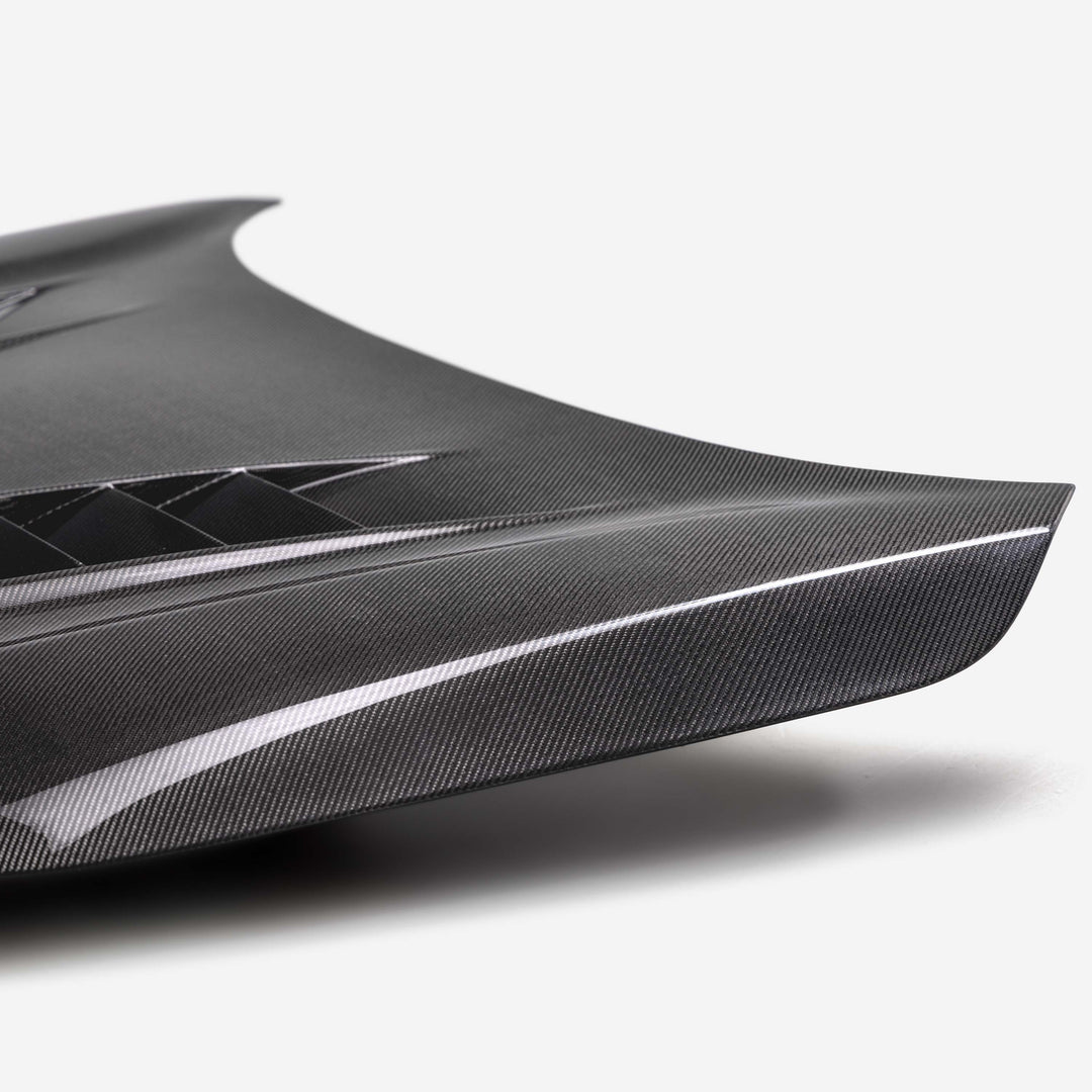 Seibon TV-Style Double Sided Carbon Fiber Hood For 2023-2026 Honda Civic Type R - image 5