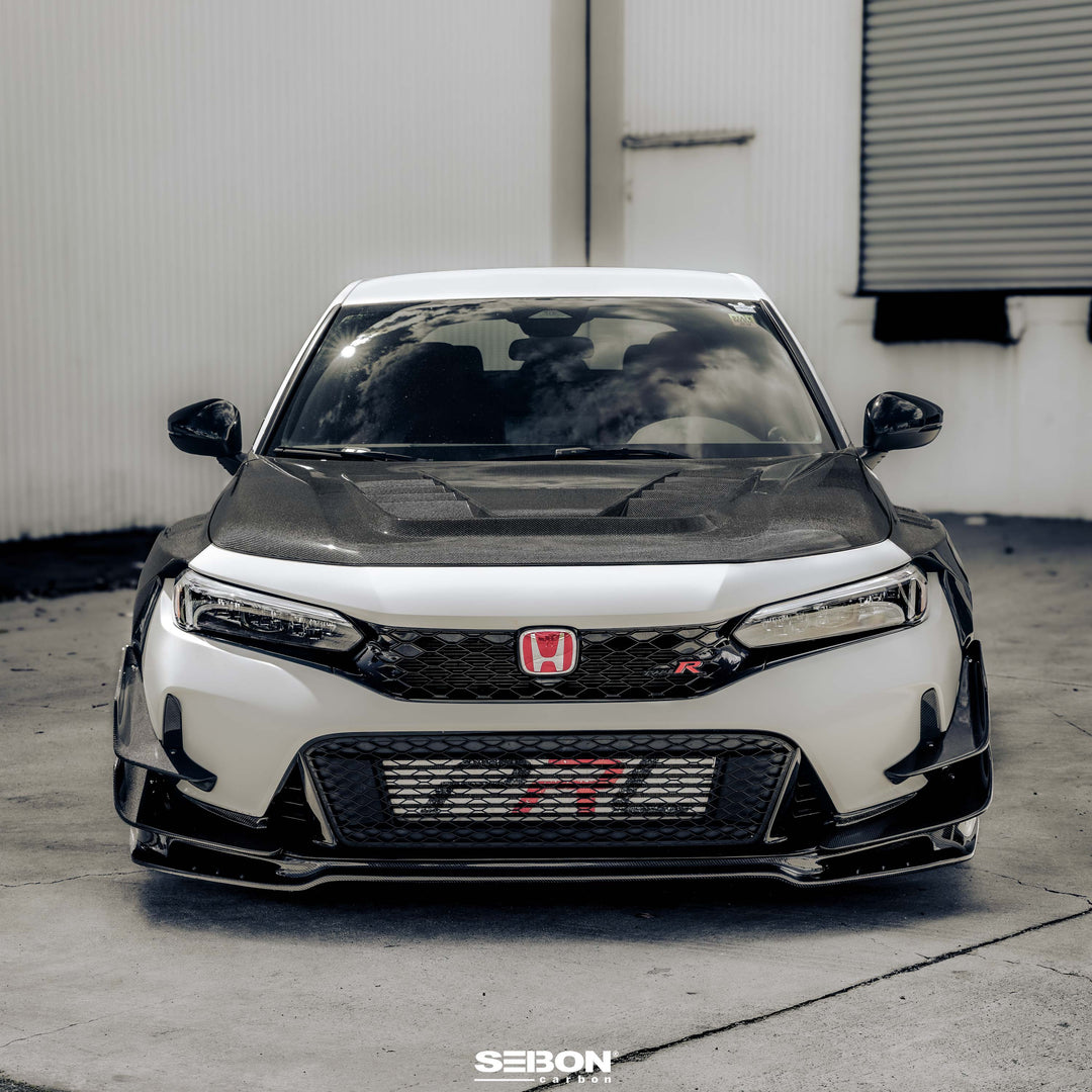 Seibon TV-Style Double Sided Carbon Fiber Hood For 2023-2026 Honda Civic Type R - image 11