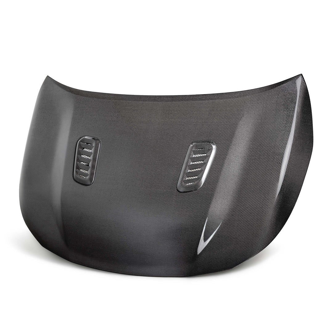 Seibon OEM-style Double-Sided carbon fiber hood for 2023-2026 Toyota GR Corolla - image 1