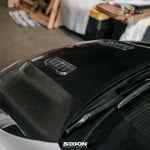 Load image into Gallery viewer, Seibon OEM-style Double-Sided carbon fiber hood for 2023-2026 Toyota GR Corolla - image 2
