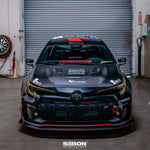 Load image into Gallery viewer, Seibon VS-style Double-Sided Carbon Fiber hood for 2023-2026 Toyota GR Corolla - image 2
