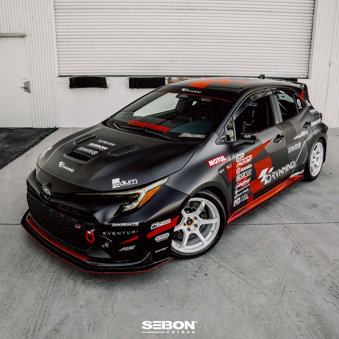 Seibon VS-style Double-Sided Carbon Fiber hood for 2023-2026 Toyota GR Corolla - image 11