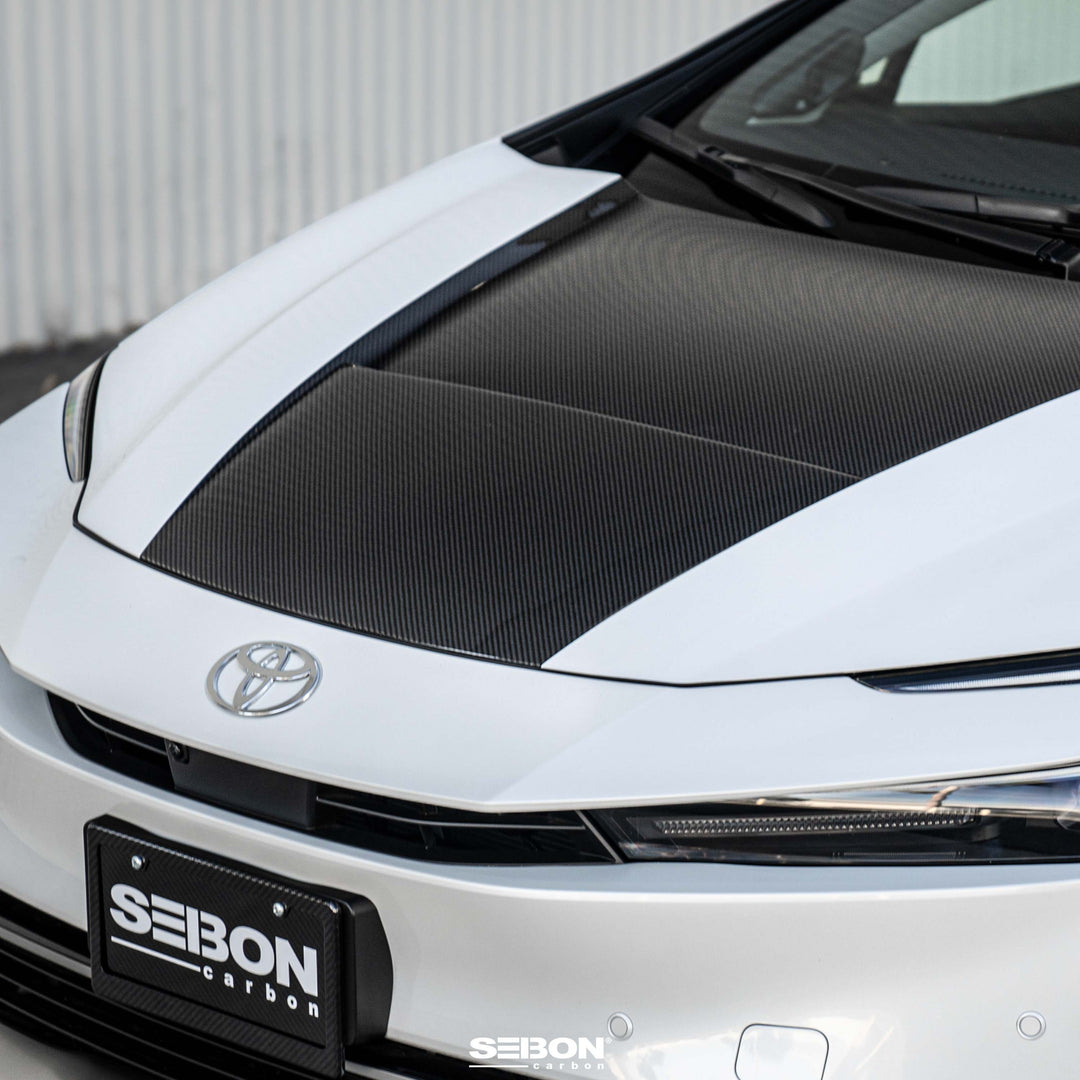 Seibon VT-Style Carbon Fiber Hood for 2023-2026 Toyota Prius - image 11