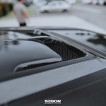 Load image into Gallery viewer, Seibon RR-Style Carbon Fiber hood for 2022-2026 Toyota Tundra / 2023-2026 Toyota Sequoia - image 13
