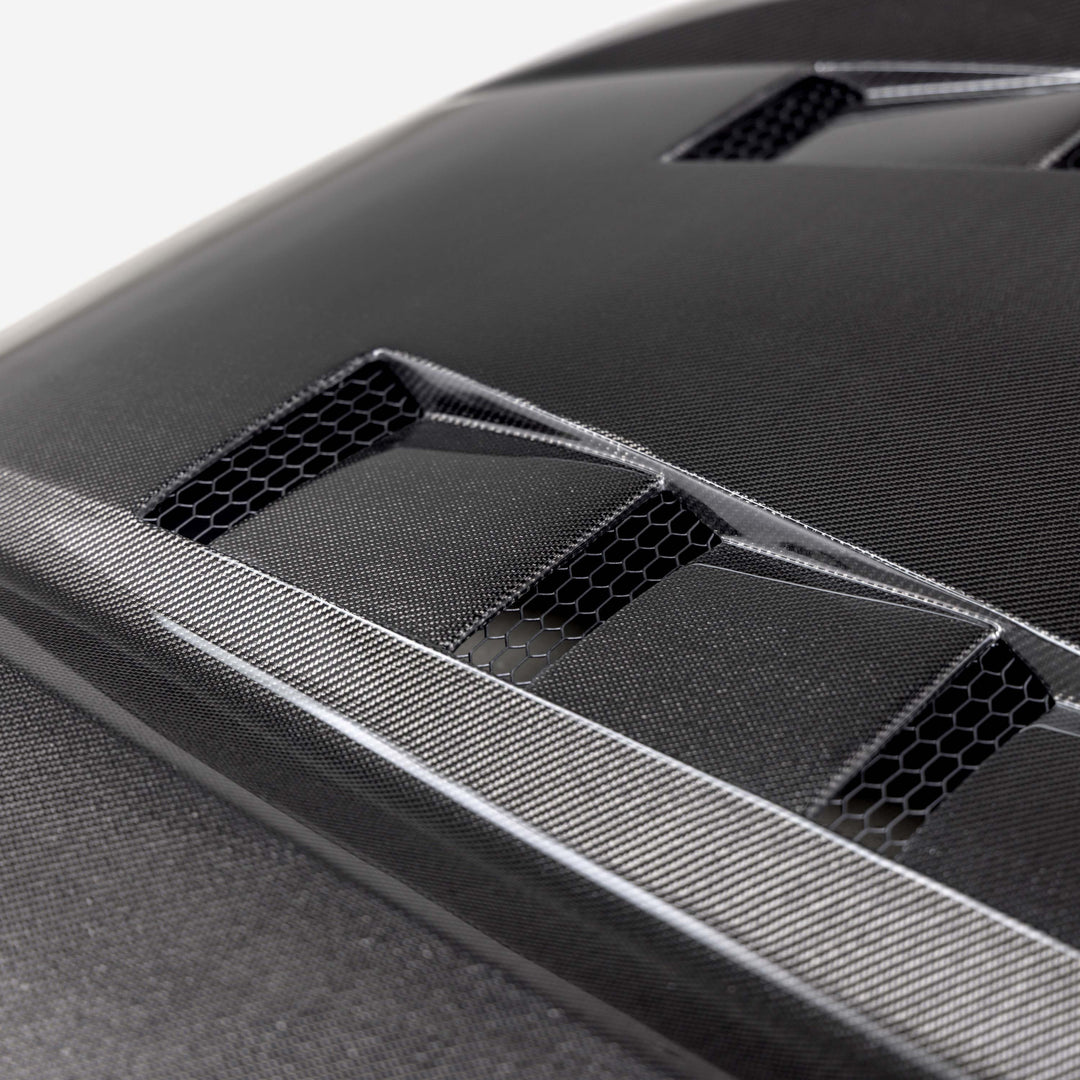 Seibon TS-Style Carbon Fiber hood for 2022-2026 Toyota Tundra / 2023-2026 Toyota Sequoia - image 4