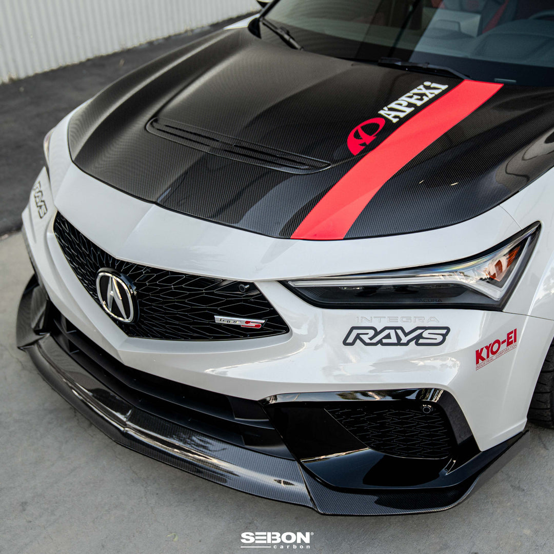 Seibon OEM-style Double-Sided Carbon Fiber Hood for 2024-2026 Acura Integra Type S - image 8