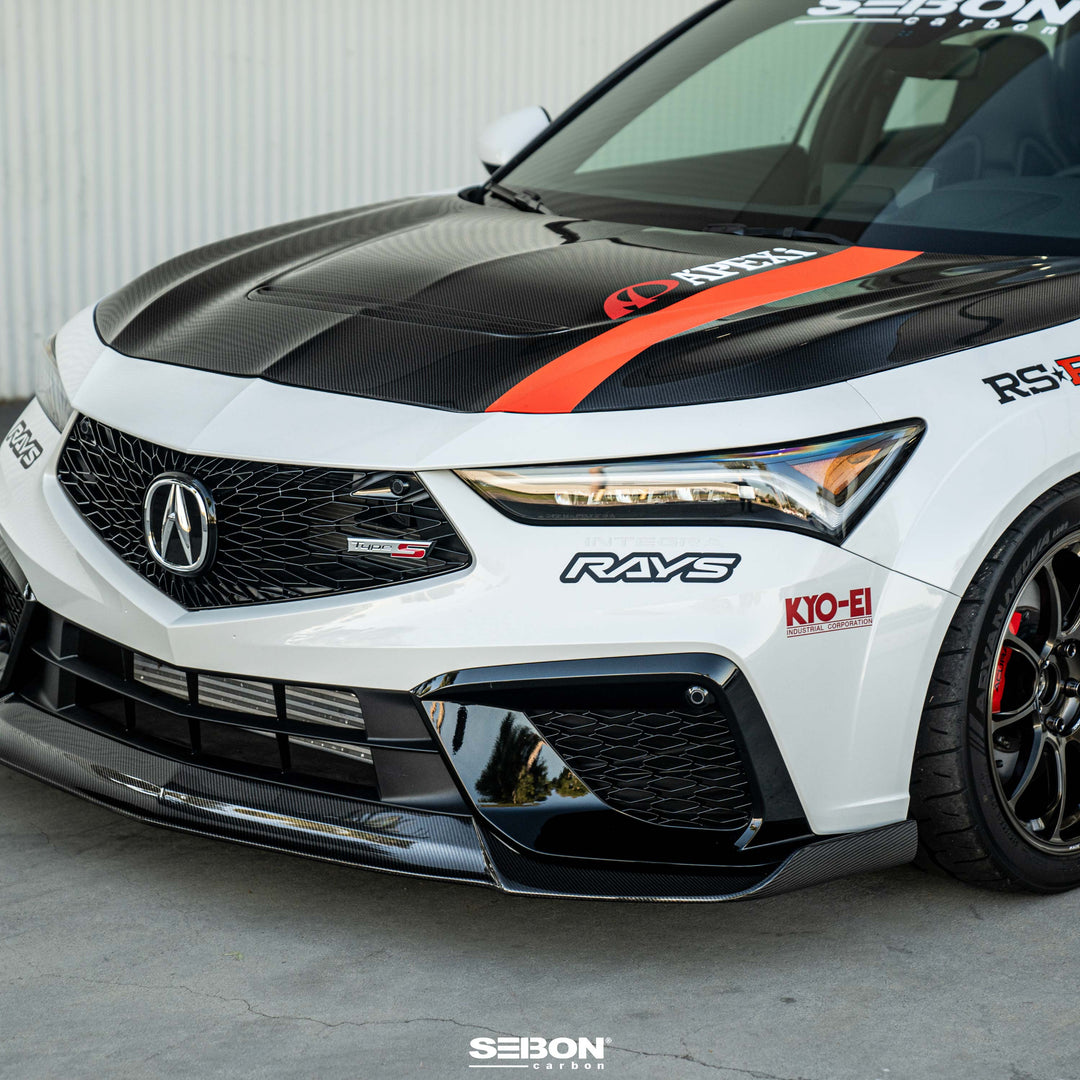 Seibon OEM-style Double-Sided Carbon Fiber Hood for 2024-2026 Acura Integra Type S - image 10