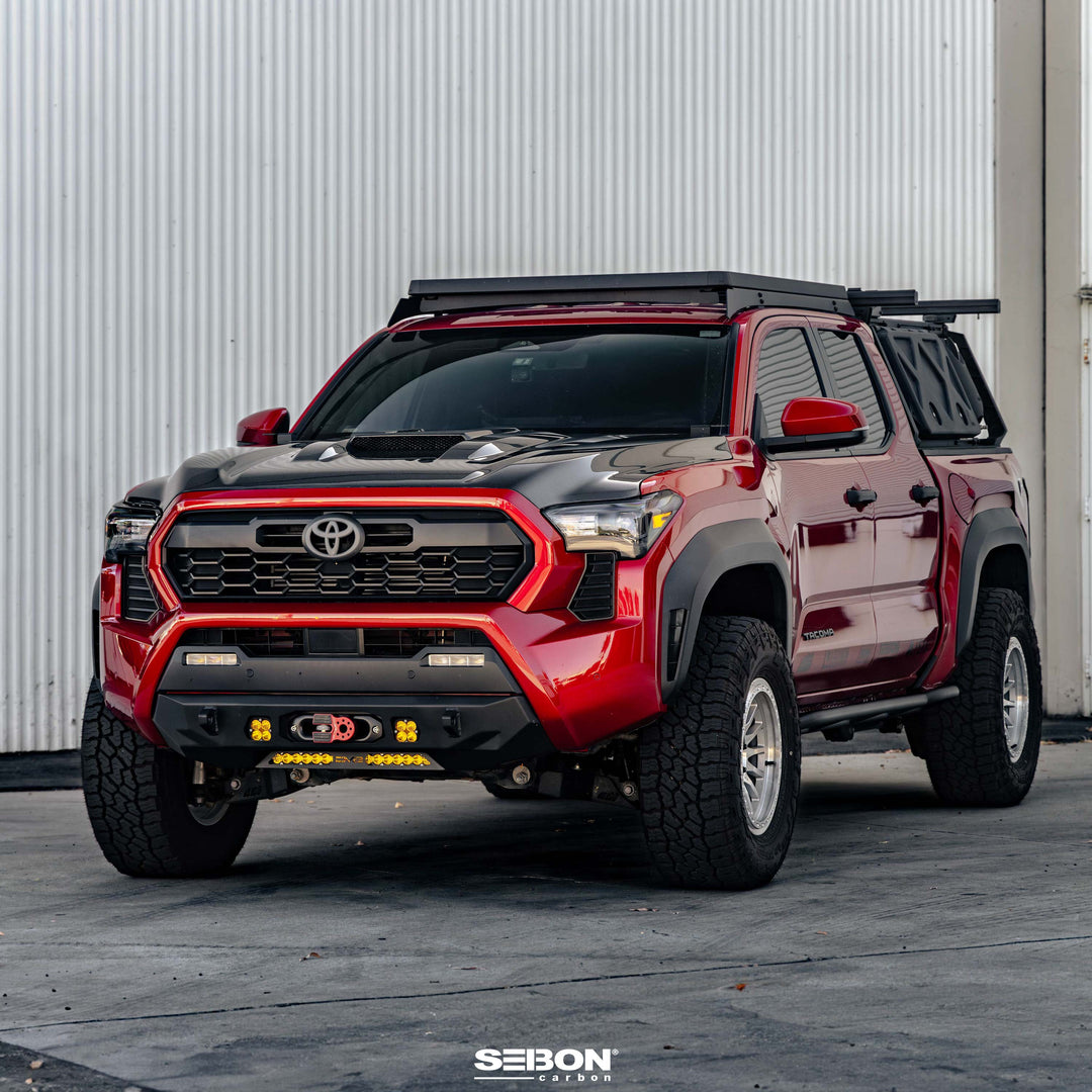 Seibon TR-Style Carbon Fiber hood for 2024-2026 Toyota Tacoma / 2025-2026 Toyota 4Runner - image 9