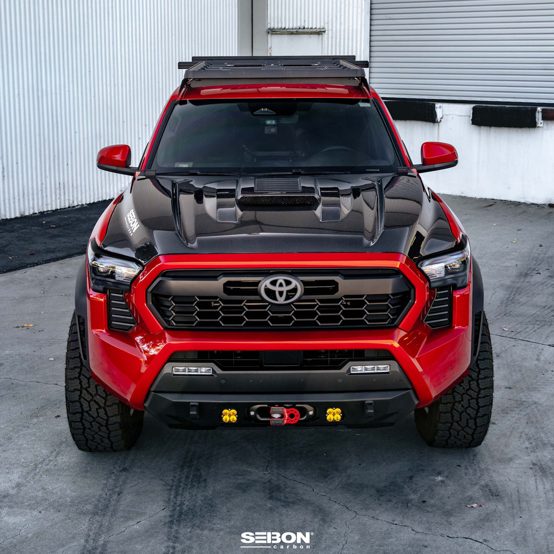 Seibon TR-Style Carbon Fiber hood for 2024-2026 Toyota Tacoma / 2025-2026 Toyota 4Runner - image 10