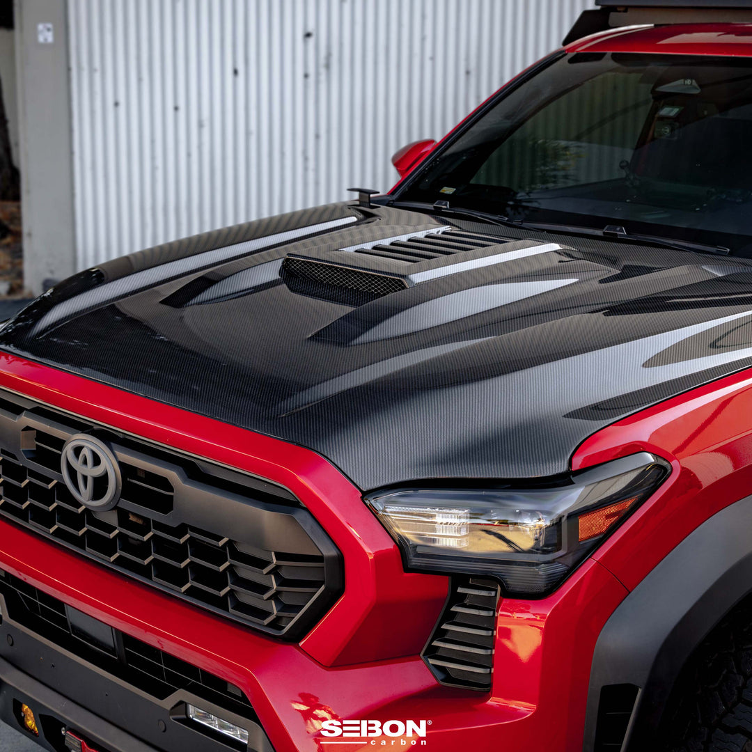 Seibon TR-Style Carbon Fiber hood for 2024-2026 Toyota Tacoma / 2025-2026 Toyota 4Runner - image 11