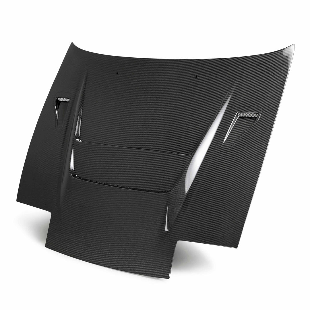 Seibon DVII-Style Carbon Fiber hood for 1989-1994 Nissan 240SX - image 1