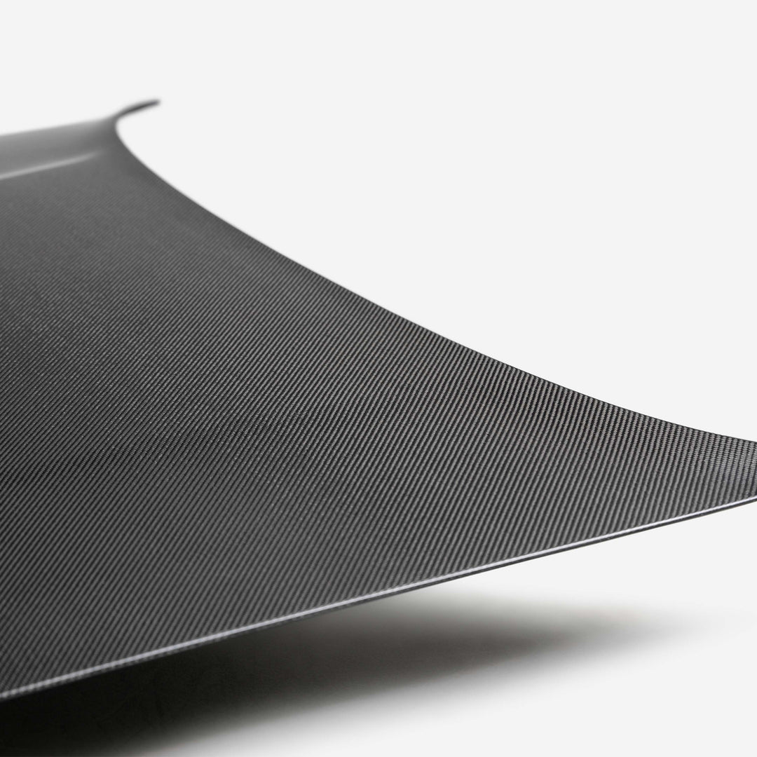 Seibon OEM-Style Carbon Fiber Hood for 1991-1994 Nissan Sentra - image 3