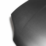 Load image into Gallery viewer, Seibon OEM-style dry carbon fiber hood for 1992-1995 Honda Civic Coupe / Hatchback - Matte - image 6
