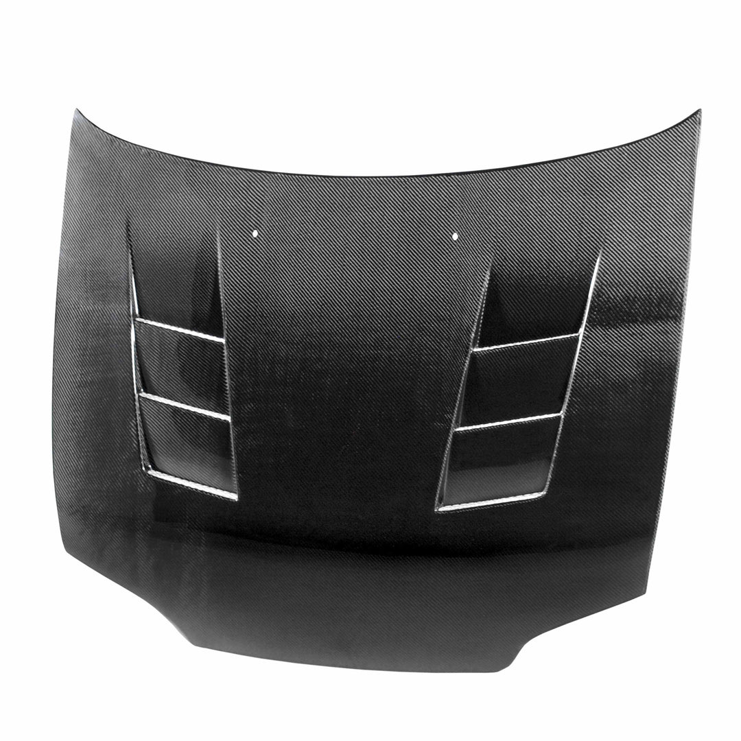 Seibon TS-Style Carbon Fiber hood for 1992-1995 Honda Civic Coupe/3DR - image 1