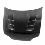 Load image into Gallery viewer, Seibon TS-Style Carbon Fiber hood for 1992-1995 Honda Civic Coupe/3DR - image 1
