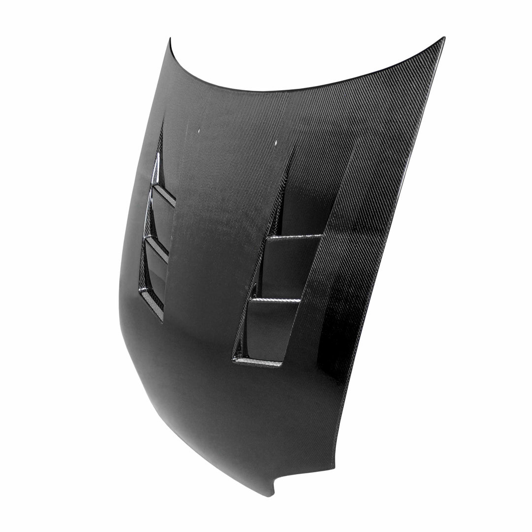 Seibon TS-Style Carbon Fiber hood for 1992-1995 Honda Civic Coupe/3DR - image 2