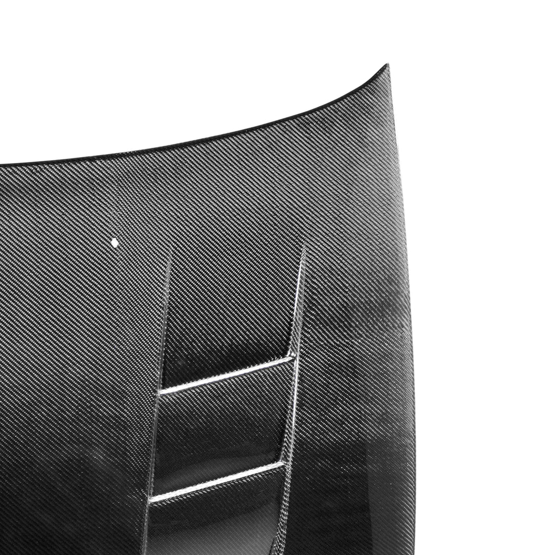 Seibon TS-Style Carbon Fiber hood for 1992-1995 Honda Civic Coupe/3DR - image 3