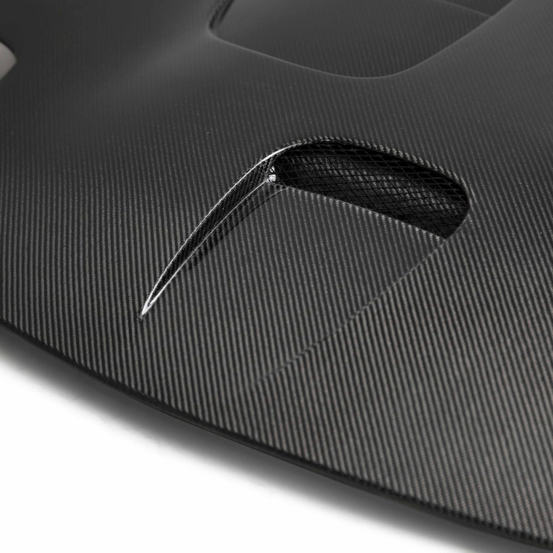 Seibon ST-Style Carbon Fiber hood for 1993-2002 Mazda RX-7 - image 3